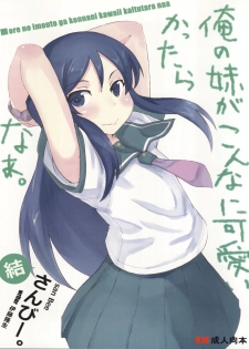 (C79) [SANB. (Ito Ryusei)] Ore no Imouto ga Konnani Kawaii Kaltutara Naa Ketsu (Ore no Imouto ga Konna ni Kawaii Wake ga Nai) - page 1