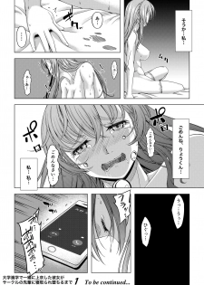 [DASHIMAKITAMAGO] Daigaku Shingaku de Issho ni Joukyou Shita Kanojo ga Circle no Senpai ni Netorare Ochiru made -Rape Shojo Soushitsu Hen- - page 37