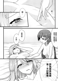 (#Nijisousaku) [CLYS (falseid)] Daisuki na Kanojo to. (Tsukino Mito, Higuchi Kaede) [Chinese] [杂鱼DD汉化组] - page 14