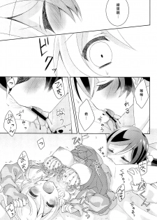(Bokura no Love Live! 12) [Genmaicha (Mogu)] Kyou mo Watashi wo Aishite kudasai | 今天也請愛著我 (Love Live!)[chinese][北京神马个人汉化] - page 20