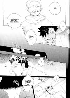 (SPARK10) [Takamachi (Zenra)] Red Road, Gold Sun. (Haikyuu!!) [English] [lamperouge-1] - page 29