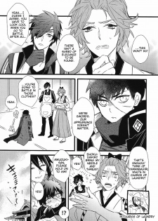 (Hyattou Ryouran ~Kimi no Heart o Shirahadori~) [007 (007)] Kizudarake no Youjuu (Touken Ranbu) [English] [lamperouge-1] - page 7