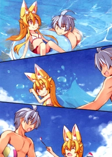 (Mimiket 40) [Kitsune-Goya (saru)] Izuna no Hon Sono Nana Umi ni Iku no Maki | Inuza's Book - Going to The Beach (Shinrabansho Choco) [English] {Doujins.com} - page 4