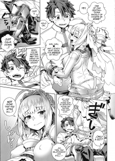 (C95) [Mesuman Teikoku (Kousuke)] Icha Love Ero Claudius | Flirty Frisky Sexy Claudius (Fate/Grand Order) [English] {darknight} - page 4