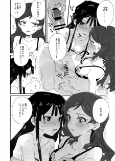 (C95) [Manshin Soui (Yomosaka)] LOVE IN A MIST (THE IDOLM@STER MILLION LIVE!) - page 17