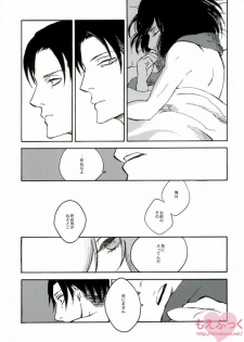 (SUPERKansai19) [QuintalLagosta (ebgr)] Kuro no Ookami Gin no Ookami (Shingeki no Kyojin) - page 20