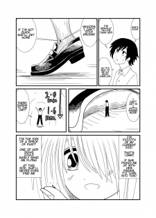 [Shivharu] Mekakure-chan ni Fumaretai | Wanna Get Stepped on by Mekakure-chan [English] - page 12