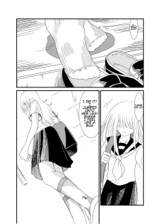 [Shivharu] Mekakure-chan ni Fumaretai | Wanna Get Stepped on by Mekakure-chan [English] - page 5