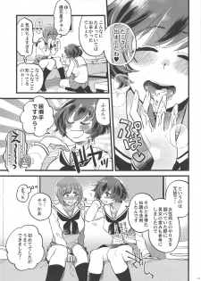 (C95) [Sonotaozey (Yukataro)] Nishizumi-dono ni Haete Shimatte mo Aishite Orimasu! (Girls und Panzer) - page 12