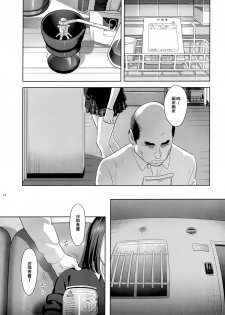 (COMIC1☆15) [Hito no Fundoshi (Yukiyoshi Mamizu)] Tonari no JK ni Odosarete Irihiraretemasu(Namida [Chinese] [含着个人汉化] - page 13