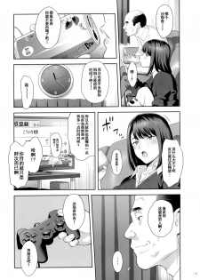 (COMIC1☆15) [Hito no Fundoshi (Yukiyoshi Mamizu)] Tonari no JK ni Odosarete Irihiraretemasu(Namida [Chinese] [含着个人汉化] - page 10