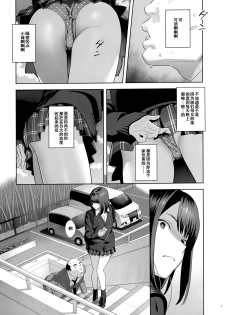 (COMIC1☆15) [Hito no Fundoshi (Yukiyoshi Mamizu)] Tonari no JK ni Odosarete Irihiraretemasu(Namida [Chinese] [含着个人汉化] - page 6