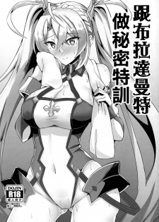 (C95) [Tiusan Kingdom (Kazamitiu)] Bradamante to Himitsu no Tokkun | 跟布拉達曼特做秘密特訓 (Fate Grand Order) [Chinese] [日祈漢化] - page 1