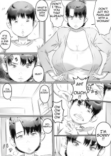 [Hirekatsu] Haha to Musuko no Seikyouiku | Mom and Son Sex Education [English][Amoskandy] - page 4