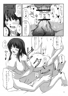 [Kumo to Koumori (Shiina Mitsuki, Ni-Da, Okagiri Shou)] Shishi ni Tsubasa (Kaleido Star) - page 10