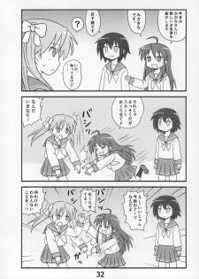 (C86) [Kasukabe Pantsu Hunter (Various)] Kasukabe Pantsu Hunter Vol. 9 (Lucky Star) - page 31