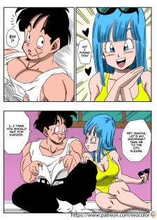 [Yamamoto] BITCH GIRLFRIEND (Dragon Ball Z) [English] [Colorized] - page 4