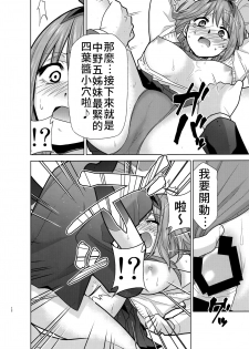 (C96) [Studio KIMIGABUCHI (Kimimaru)] Gotoubun no Seidorei Side-B (Gotoubun no Hanayome) [Chinese] [禁漫漢化組] - page 12