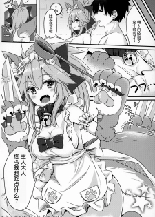 (C96) [Torihamu Holic (Yamamura Umi)] Muboubi Suimin Tamamo Cat (Fate/Grand Order) [Chinese] [肉包汉化组] - page 18