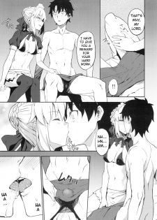 (C94) [LOFLAT (Prime)] Chaldea Soap SSS-kyuu Gohoushi Maid (Fate/Grand Order) [English] [wolfspitz] - page 5