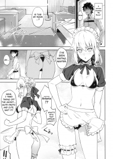 (C94) [LOFLAT (Prime)] Chaldea Soap SSS-kyuu Gohoushi Maid (Fate/Grand Order) [English] [wolfspitz] - page 3