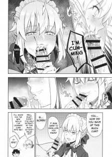 (C94) [LOFLAT (Prime)] Chaldea Soap SSS-kyuu Gohoushi Maid (Fate/Grand Order) [English] [wolfspitz] - page 8