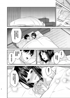 [Sekine (Sekine Hajime)] Mukuchi de Muhyoujou na Tsuma to Bed no Ue de Omiai o Yarinaosu Hanashi [Chinese] [Digital] - page 21