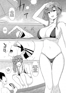 (C97) [Kaki no Tane (Summer)] Zara to Miwaku no Poolside | Zara and Poolside Charm (Azur Lane) [English] [HikkiDays] - page 2