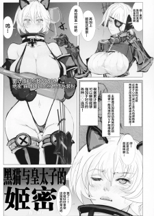 (Suzuran Bakuhatsusai) [Namanama Shandy Gaff (nf4)] Kuroneko to Koutaishi no Himegoto (Warship Girls R) [Chinese] [新桥月白日语社] - page 2