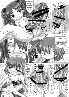(COMIC1☆4) [A Minor (Katsuki)] Toaru Kuroko no Seishorihou- A Certain Kuroko's Sexual Treatment (Toaru Majutsu no Index) [English] - page 14