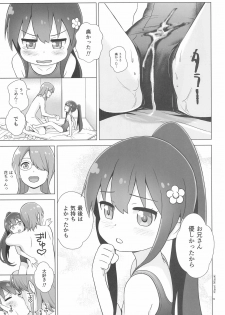 (C97) [Hiyorimi no Sora (Hiyori Mizuki)] Hana-chan Pancake-zukuri wa Sex da ne (Watashi ni Tenshi ga Maiorita!) - page 21