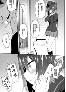 (C97) [Kyockchokyock (Kyockcho)] Miho no Heya | 美穗的房间 (Girls und Panzer) [Chinese] [暴碧汉化组] - page 9