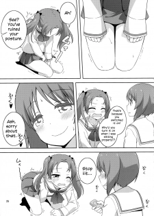 (C94) [Umenomi Gahou (Umekiti)] S na Kanojo ga Dekita Anzu-chan | Anzu-chan Got a Sadistic Girlfriend (Girls und Panzer) [English] {/u/ scanlations} - page 24