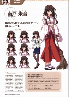 Tasogare no Sinsemilla Official Visual Fan book - page 17