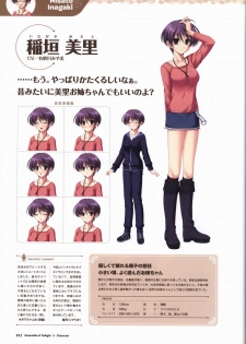 Tasogare no Sinsemilla Official Visual Fan book - page 15