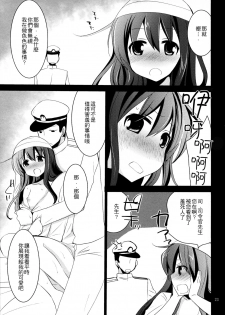 (C90) [Pikopikotei, Usagi Ame (Inoue Mitan, Iyohara Kansuke)] Akatsuki o Gyutto ne! (Kantai Collection -KanColle-) [Chinese] [一匙咖啡豆汉化组] - page 23