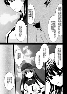 (C90) [Pikopikotei, Usagi Ame (Inoue Mitan, Iyohara Kansuke)] Akatsuki o Gyutto ne! (Kantai Collection -KanColle-) [Chinese] [一匙咖啡豆汉化组] - page 11