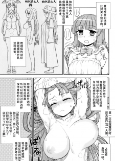 (C88) [110-GROOVE (Itou Yuuji)] Koakuma no Patchouli Kansatsuki (Touhou Project) [Chinese] [彷徨水面个人汉化] - page 17