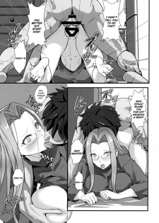 (C96) [Boston Tea Party (TeaIndian)] Rider-san to Dousei & Tonari no OL | Living Together With Rider and Next-Door OL Servant (Fate/Grand Order) [English] [Aoitenshi] - page 5