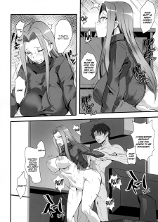 (C96) [Boston Tea Party (TeaIndian)] Rider-san to Dousei & Tonari no OL | Living Together With Rider and Next-Door OL Servant (Fate/Grand Order) [English] [Aoitenshi] - page 6