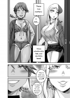 [Juicebox Koujou (Juna Juna Juice)] Hungry Single Mothers ~Ochinpo Oogui Kaa-san-tachi ni Taberareru Ore~ [English] - page 3