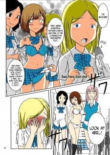 [dressblackheulee (BlackBaka)] Zenra Ijimerarekko-san no Nichijou [English] [N04H] [Colorized] - page 11