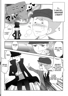 (C79) [Freeplay (Reina, Yashiyo)] Barairo seishun teiden-ki (Professor Layton) [English] [Otokonoko Scans] - page 7