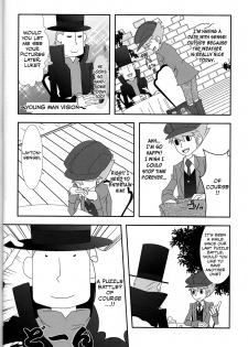 (C79) [Freeplay (Reina, Yashiyo)] Barairo seishun teiden-ki (Professor Layton) [English] [Otokonoko Scans] - page 5