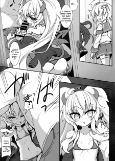 (C95) [Shinobi Rocket (Sasamashin)] Grim Aloe no Mesugaki Oshioki Locker Room (Bomber Girl) [English] [Xood] - page 9