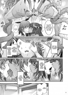 (C96) [Garyuh-Chitai (TANA)] TENTACLES Reisou Taimanin Yukikaze no Koukotsu | TENTACLES Slave Dress Taimanin Yukikaze's Fall to Ecstasy (Taimanin Yukikaze) [English] [I_Leopard] - page 13