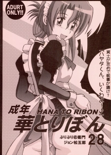 (SC39) [HANA TO RIBON (Puripuri Uemon)] Seinen Hana to Ribon 28 (Hayate no Gotoku!) - page 1