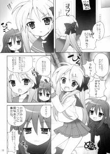 (C74) [Simasima System (Nagisawa You)] Chiru Bodo (Lucky Star) - page 9