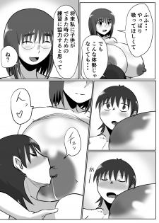 [Chichiyasu Factory (Chichiyasu)] Bonyuu Taishitsu na Bakunyuu Onna ga Oppai Play Suru to Kou Naru [Digital] - page 15