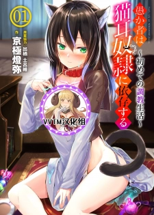 [Kyougoku Touya] Orokamono wa Nekomimi Dorei ni Izon suru ~Hajimete no Choukyou Seikatsu~ 01 [Chinese] [v.v.t.m汉化组] - page 1